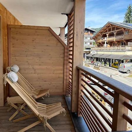 De Standing Au Centre Des Gets - 8 Couchages, Terrasse, Garage, Proche Pistes - Fr-1-623-325 * Les Gets