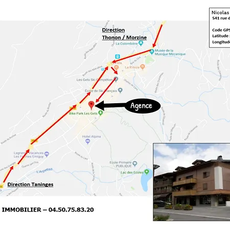 De Standing Au Centre Des Gets - 8 Couchages, Terrasse, Garage, Proche Pistes - Fr-1-623-325 Apartment
